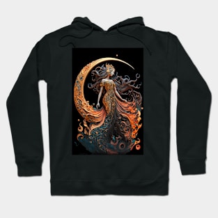 Moon Goddess 02 Hoodie